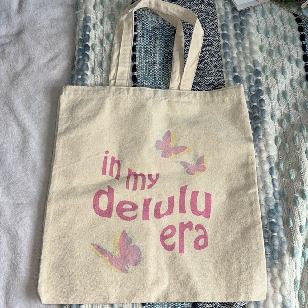 Cotton Canvas Tote Bag - NEW